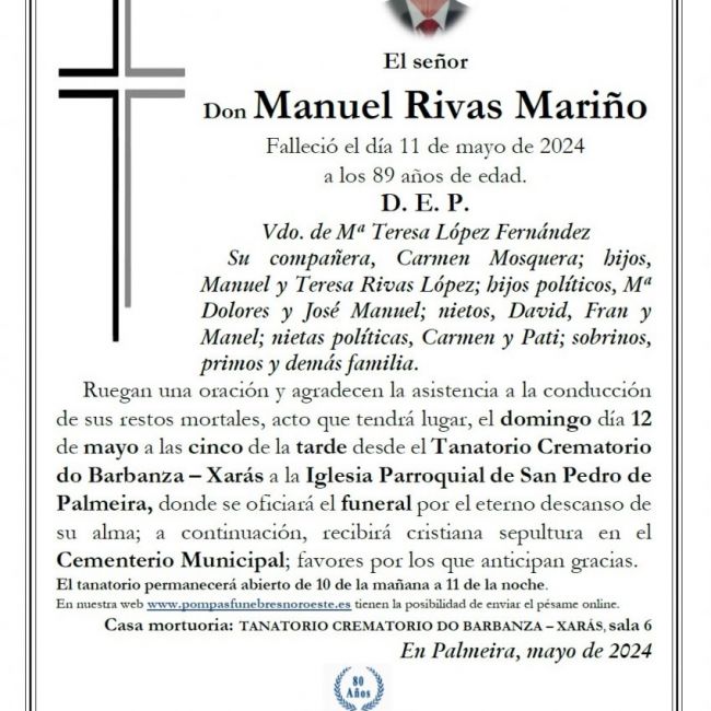 Rivas Mariño, Manuel