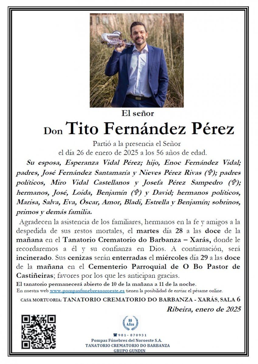 Fernandez Perez, Tito