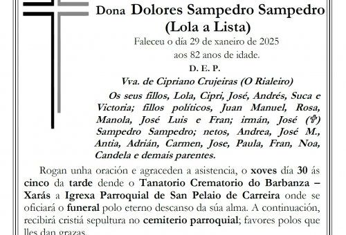 Dolores Sampedro Sampedro