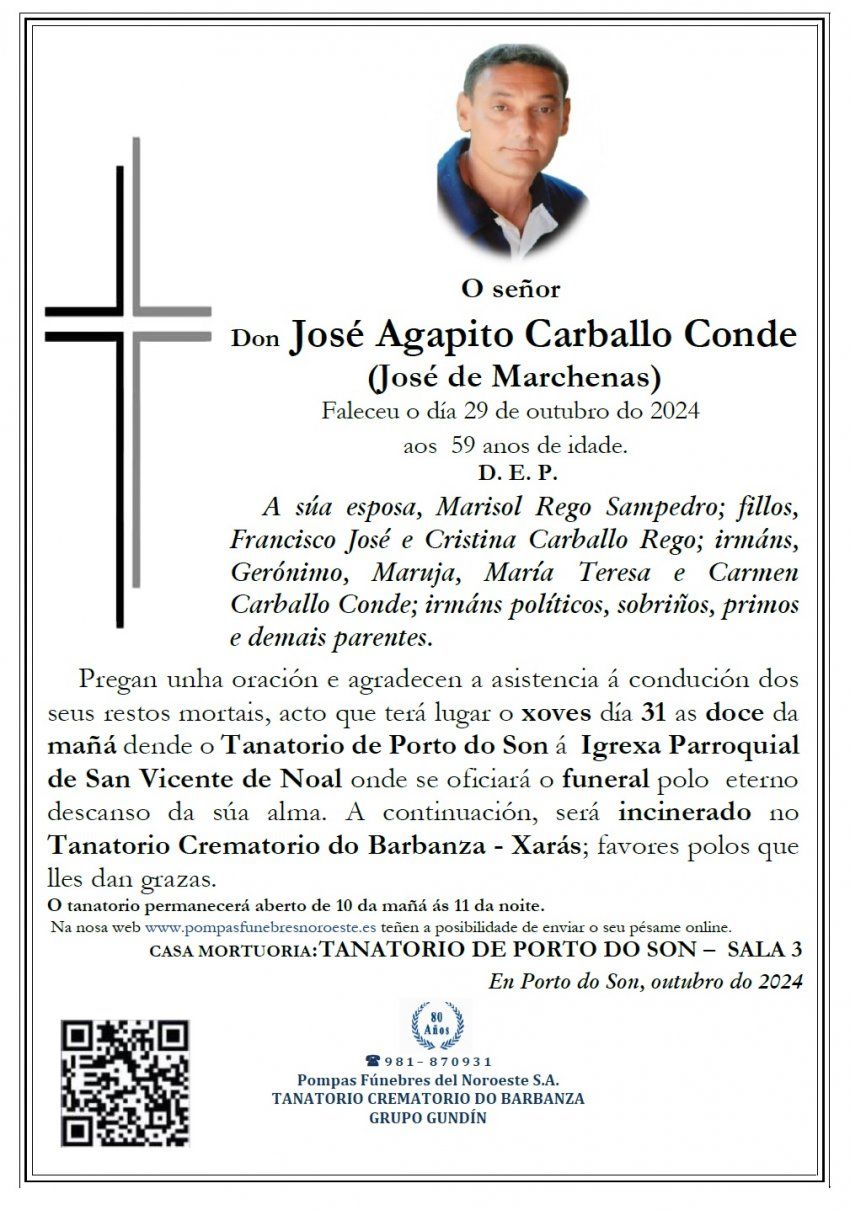 Carballo Conde, José Agapito