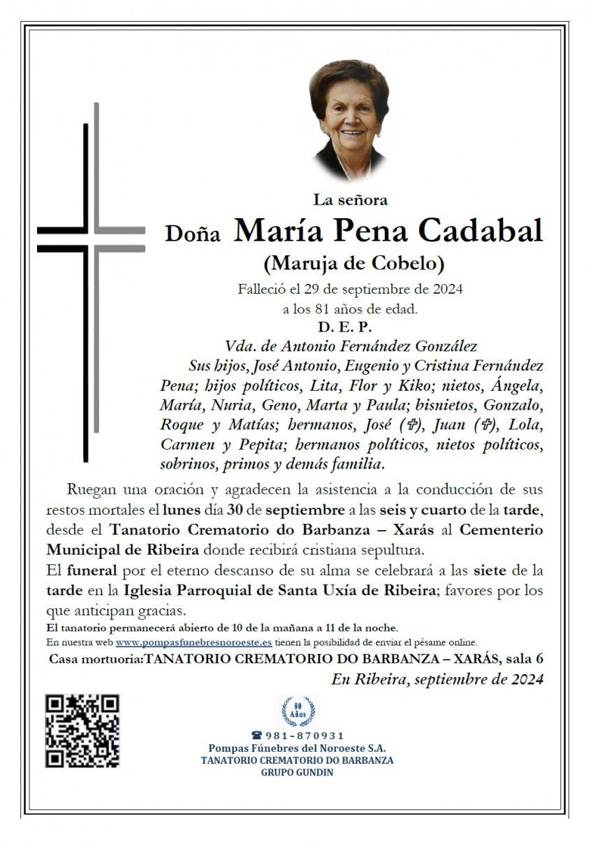 Pena Cadabal, María