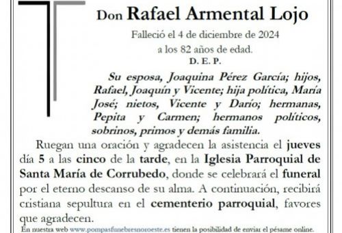 Armental Lojo, Rafael