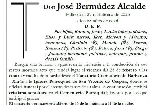 Bermudez Alcalde, Jose