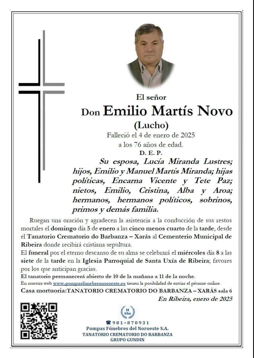 Martís Novo, Emilio