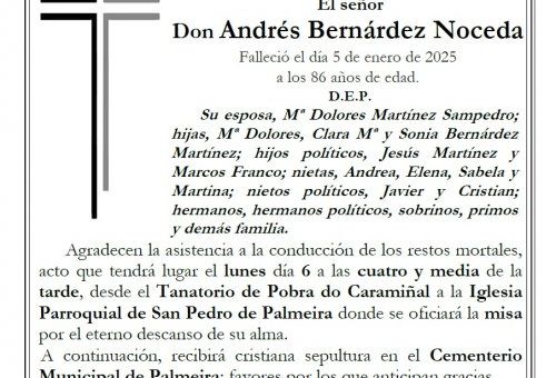 Bernárdez Noceda, Andrés