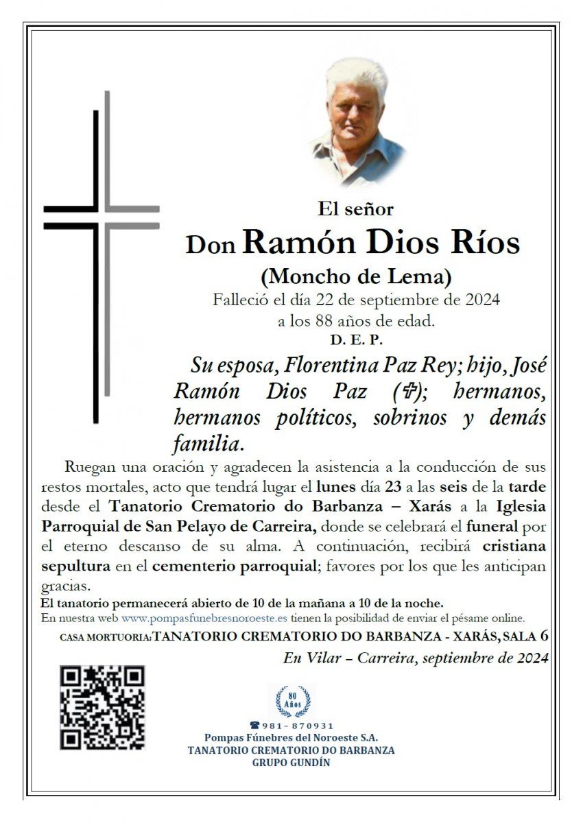 Dios Ríos, Ramón