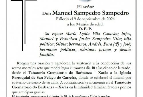 Sampedro Sampedro, Manuel