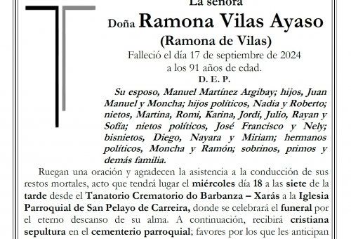 Vilas Ayaso, Ramona