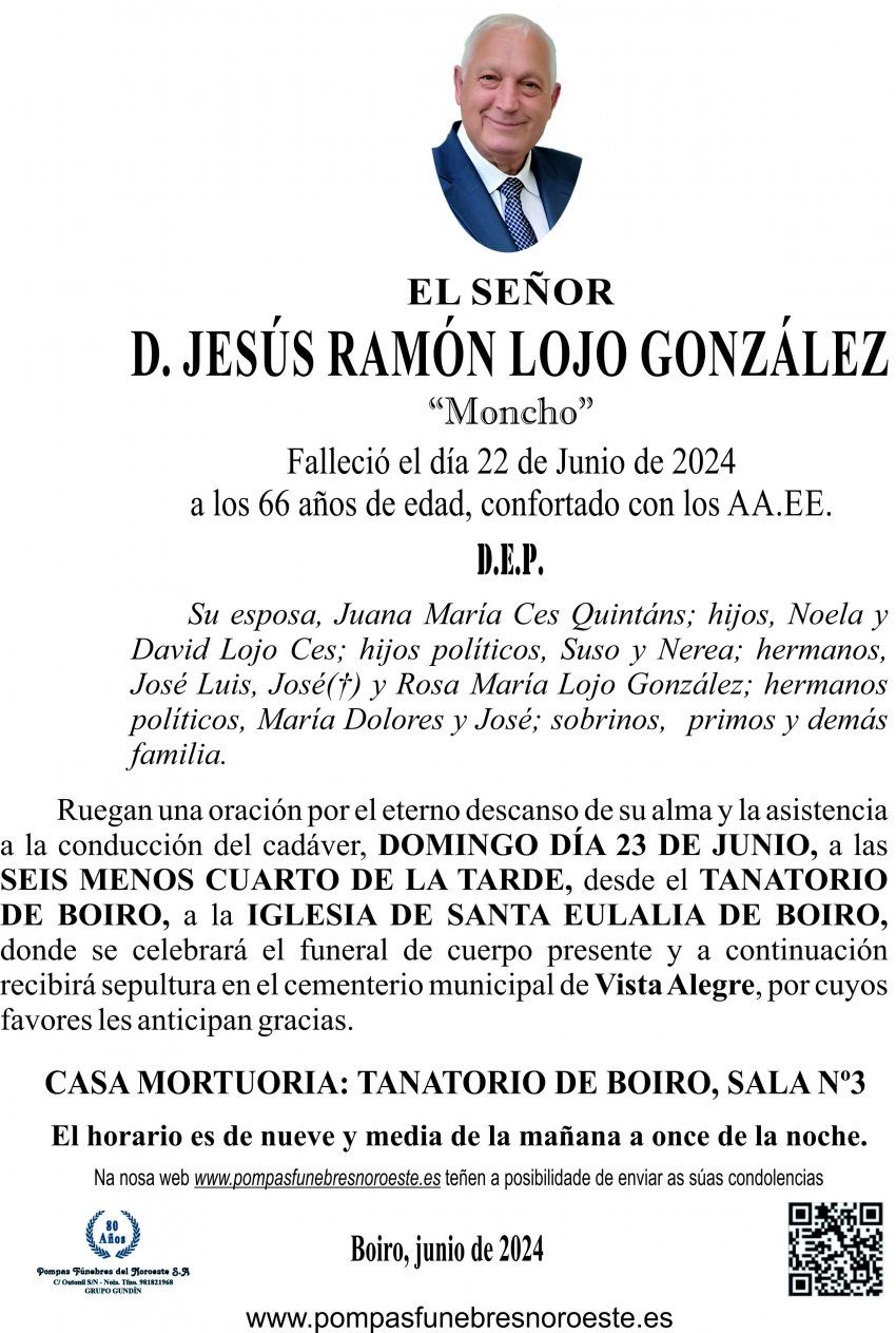 24 06 esquela Jesús Ramón Lojo Glez