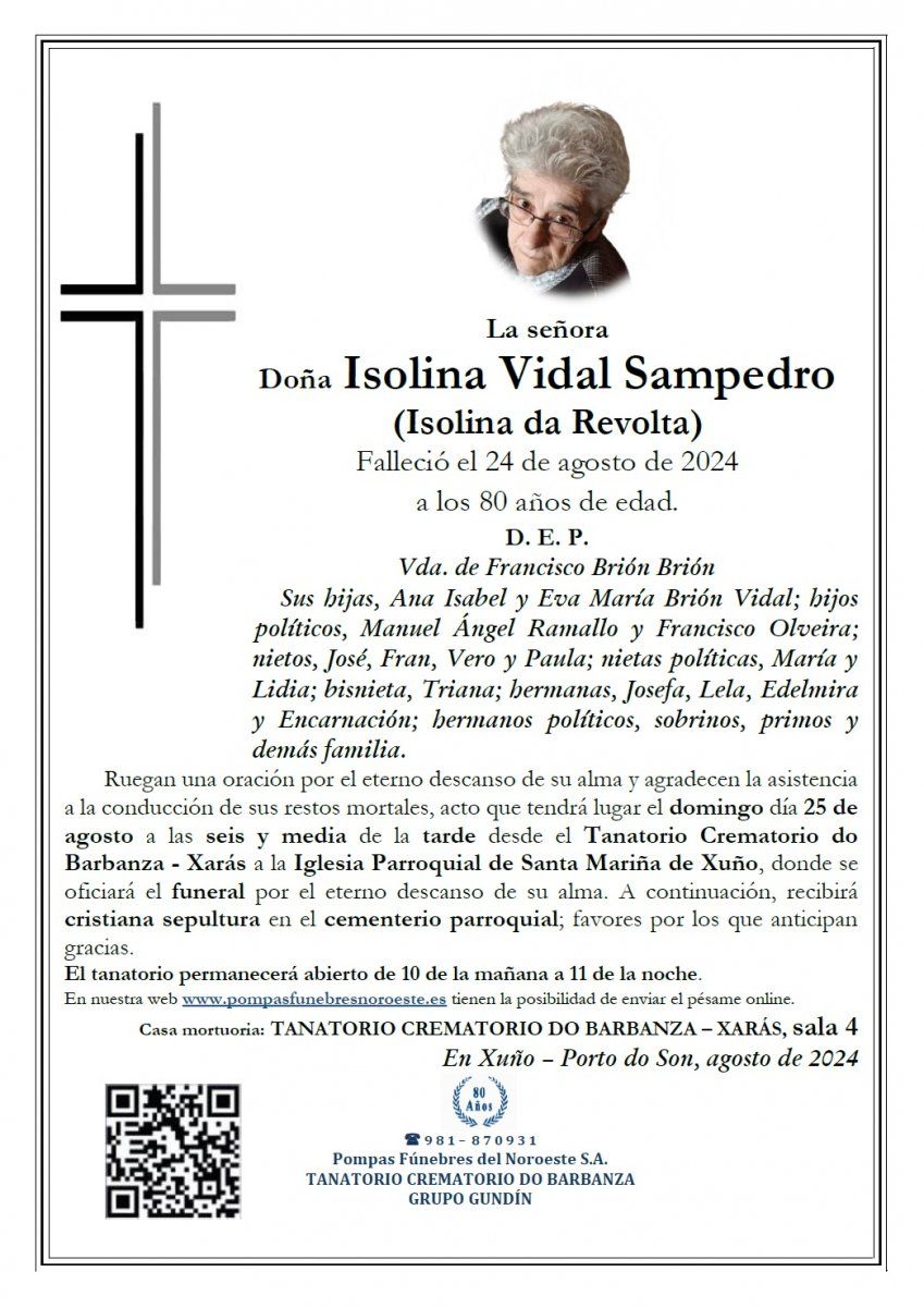 Isolina Vidal Sampedro