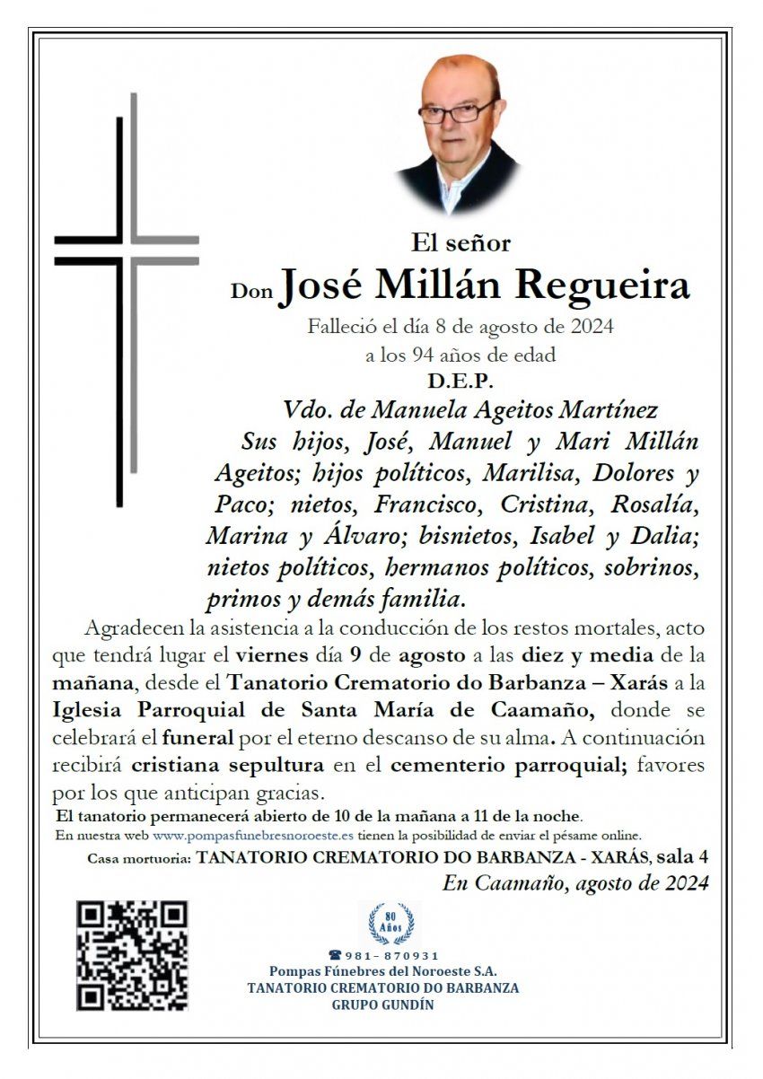 Millan Regueira, José