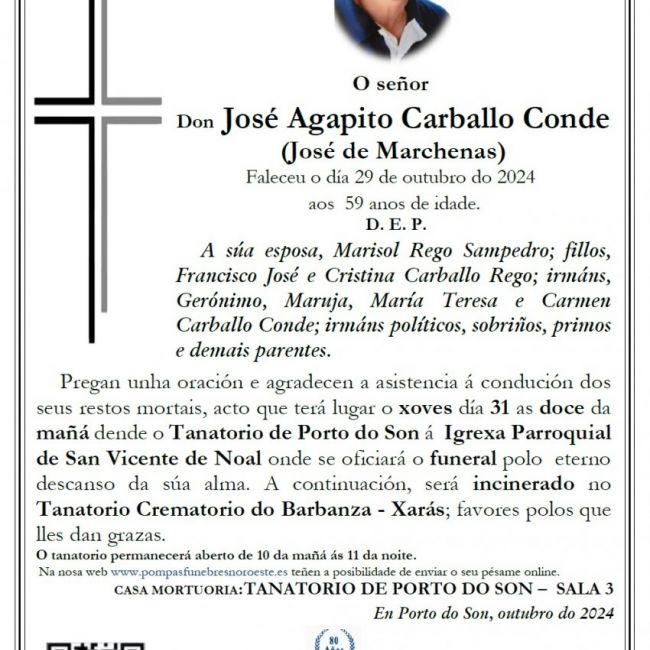 Carballo Conde, José Agapito