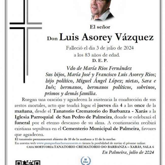 Asorey Vázquez, Luis