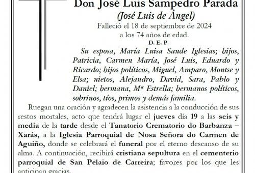 Sampedro Parada, José Luis