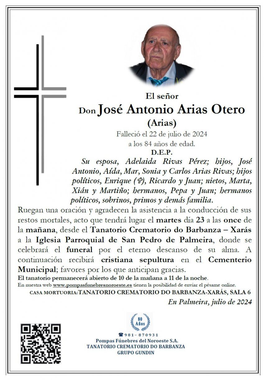 Arias Otero, José Antonio