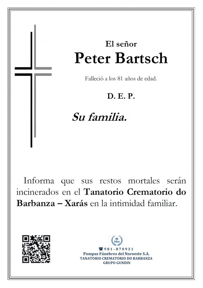 PETER BARTSCH