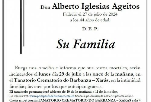 Iglesias Ageitos, Alberto