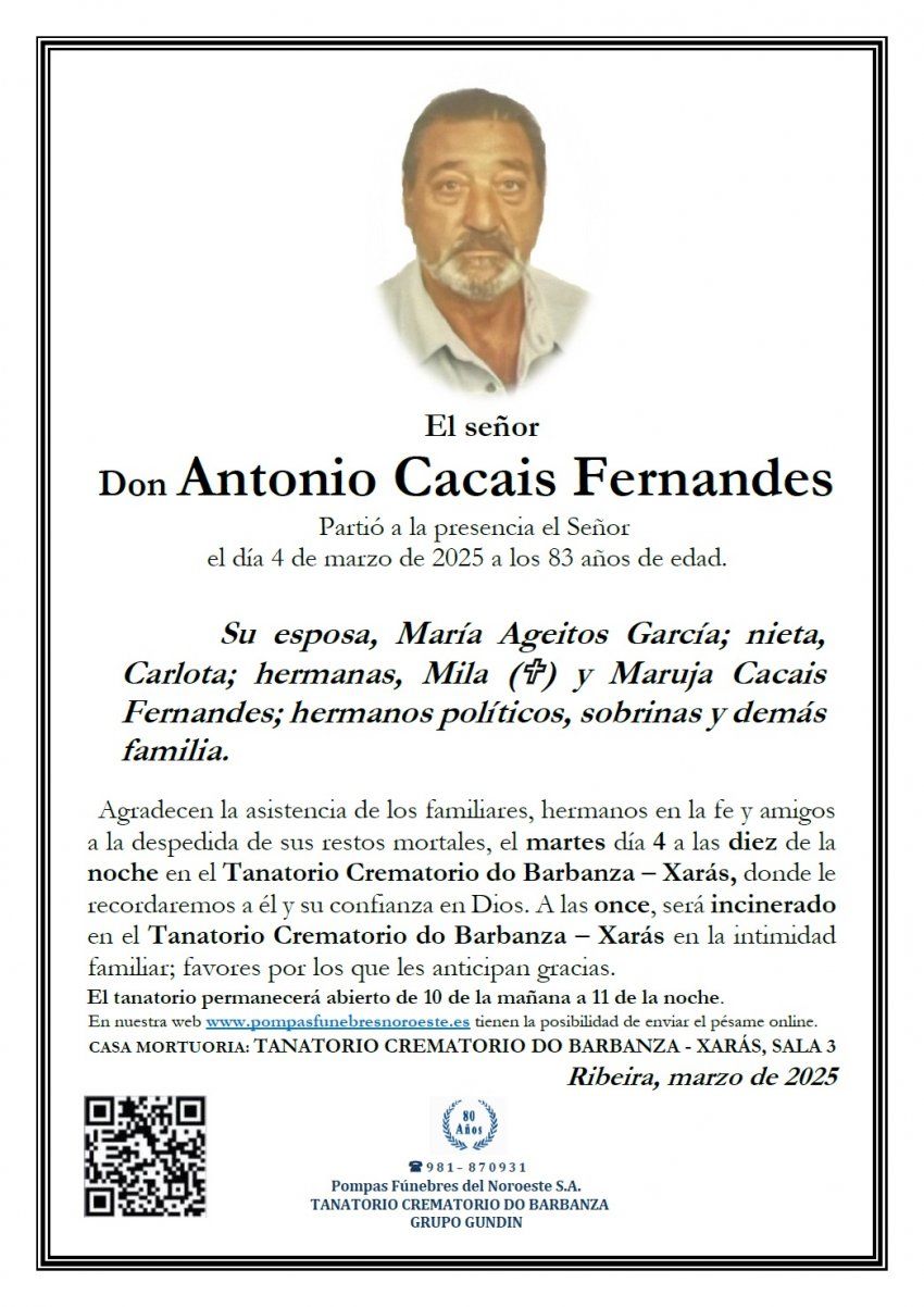 Antonio Cacais Fernandes