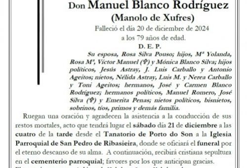 Blanco Rodriguez, Manuel