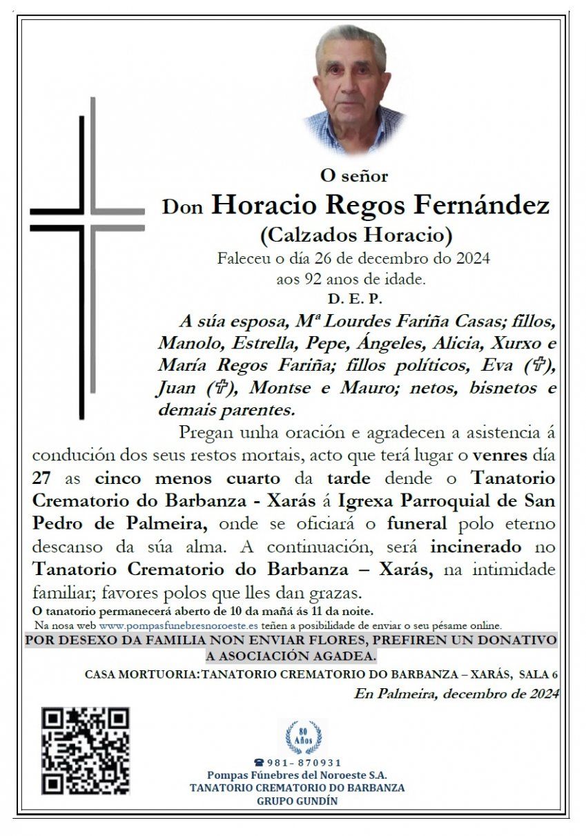 Regos Fernandez, Horacio