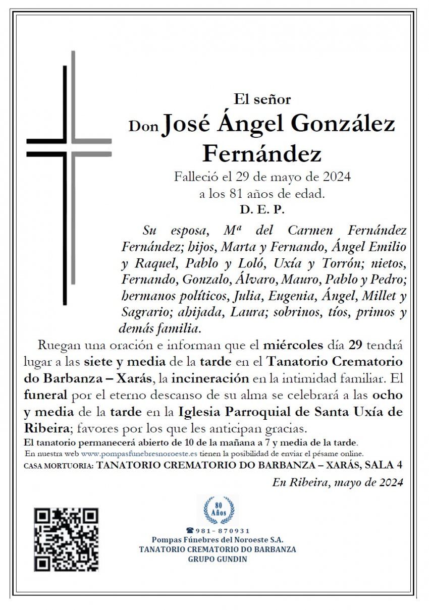 Gonzalez Fernandez, Jose Angel