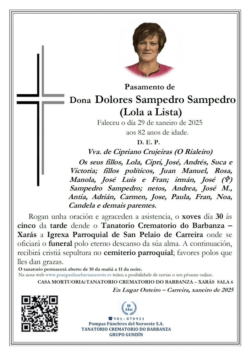 Dolores Sampedro Sampedro