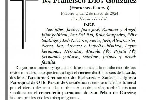 Dios González, Francisco