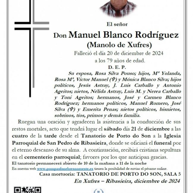 Blanco Rodriguez, Manuel