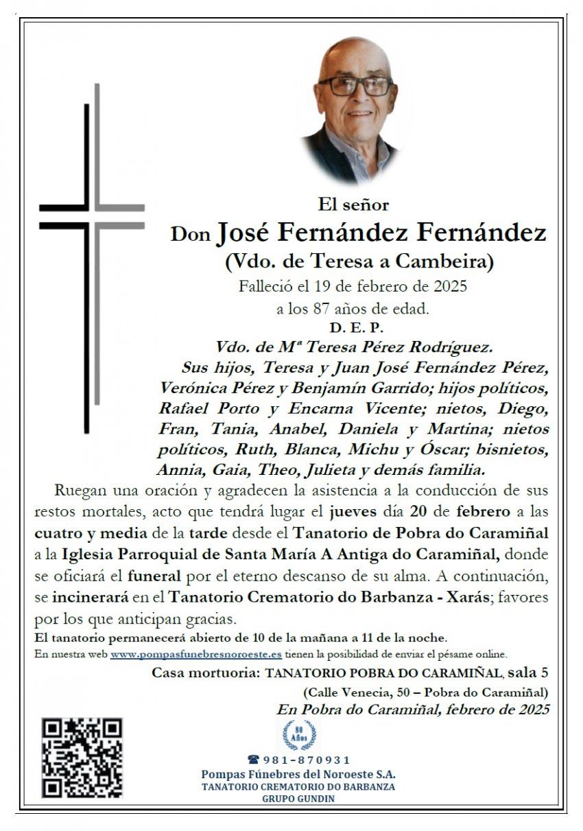 Fernandez Fernandez, Jose