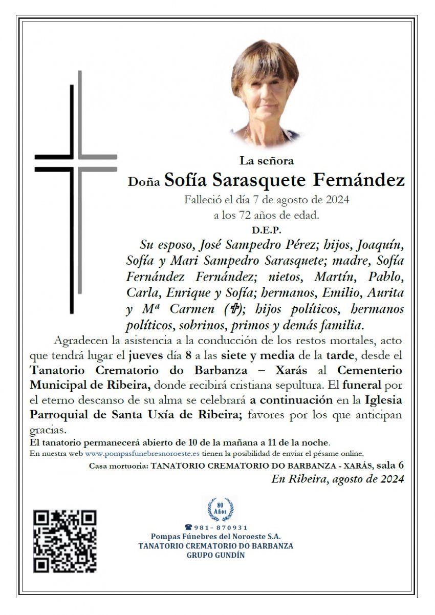 Sarasquete Fernández, Sofía