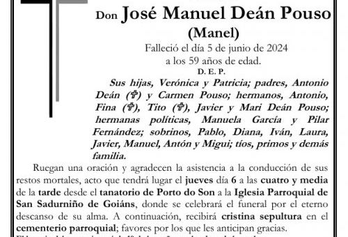 Dean Pouso, Jose Manuel