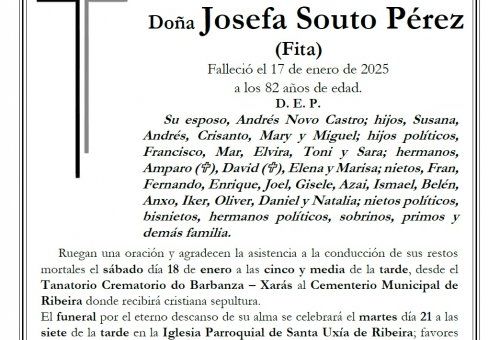 Souto Pérez, Josefa