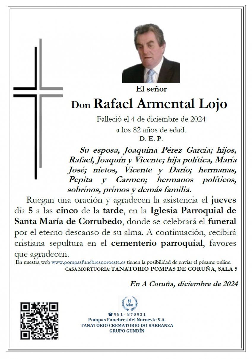 Armental Lojo, Rafael