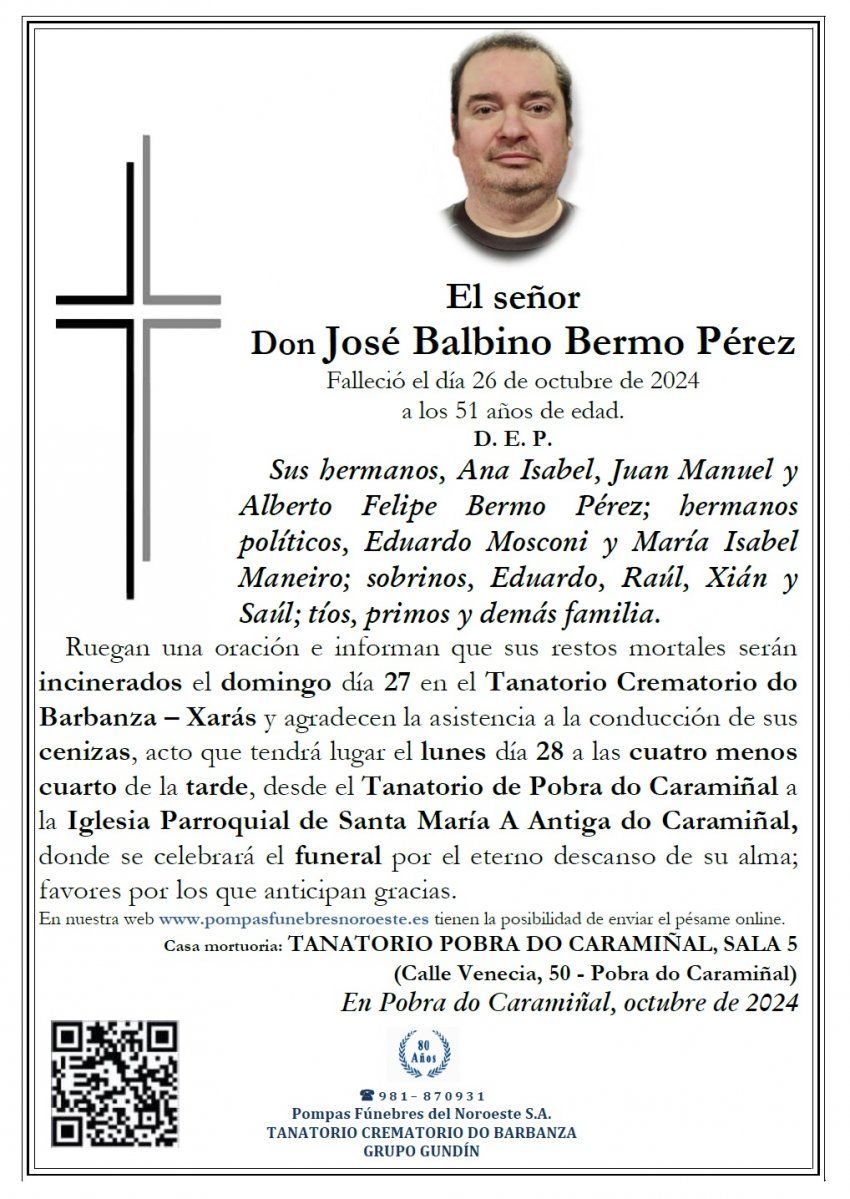 Bermo Perez, Jose Balbino