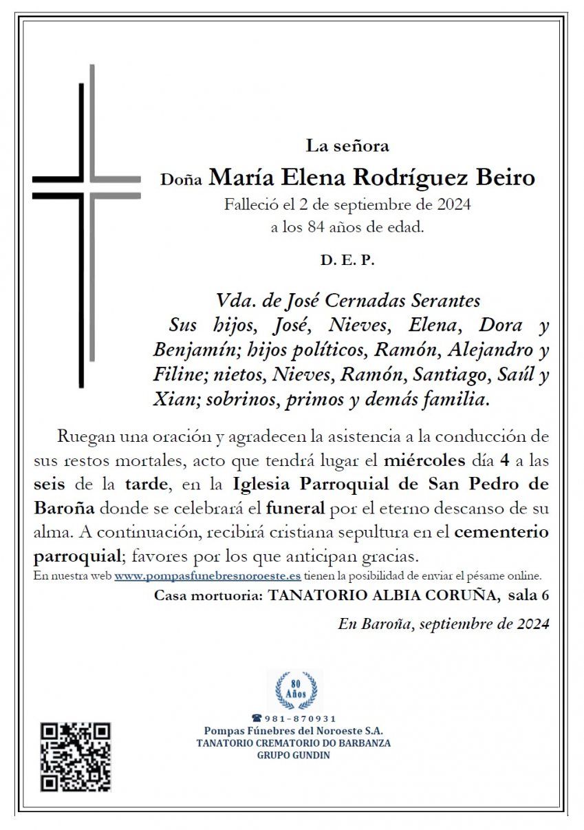 Rodriguez Beiro, Maria Elena