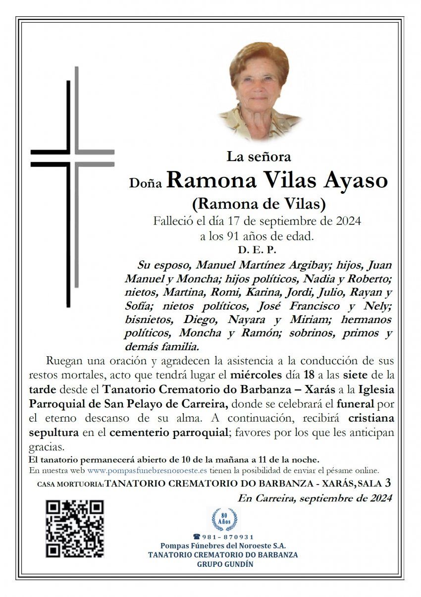 Vilas Ayaso, Ramona