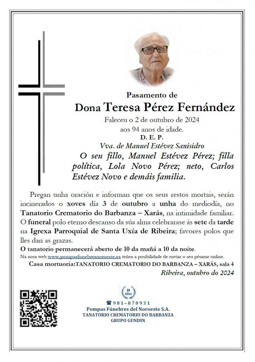 Pérez Fernández, Teresa