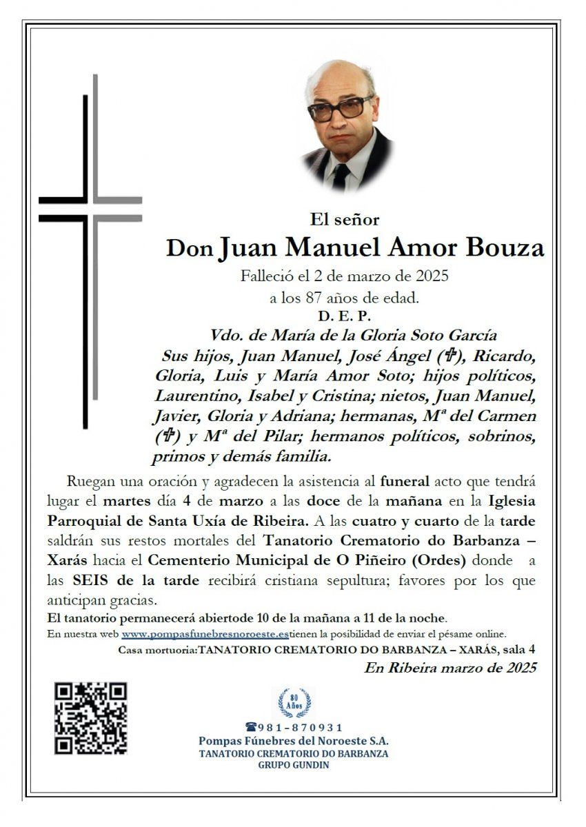 juan manuel amor bouza