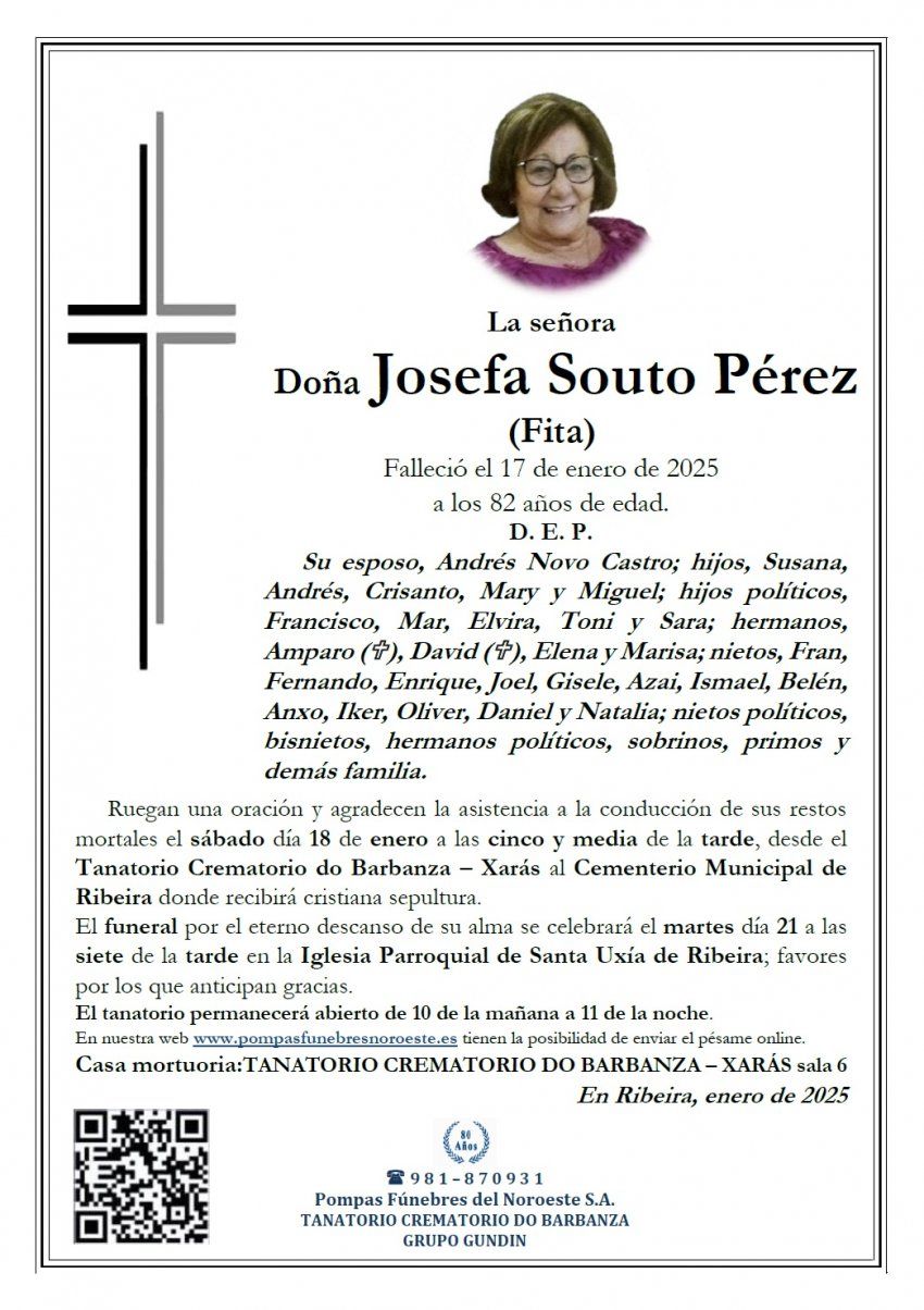 Souto Pérez, Josefa