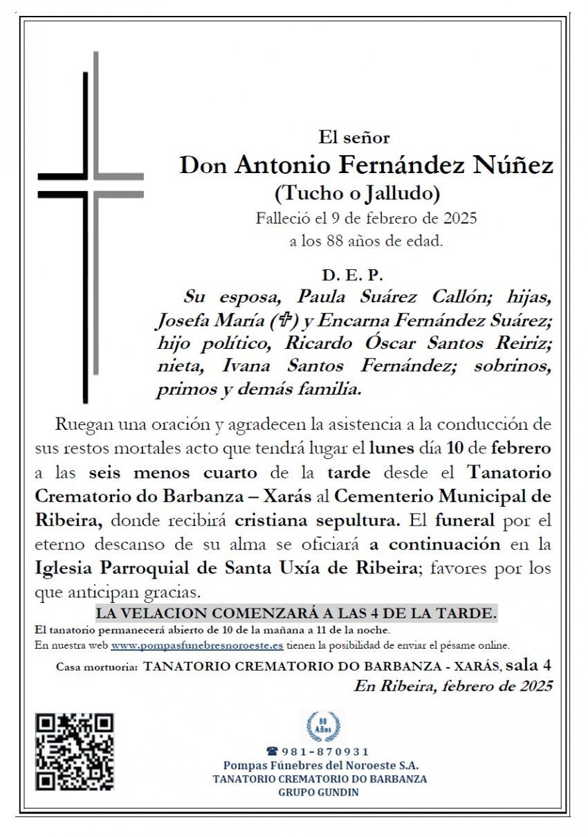 Fernandez Nuñez, Antonio