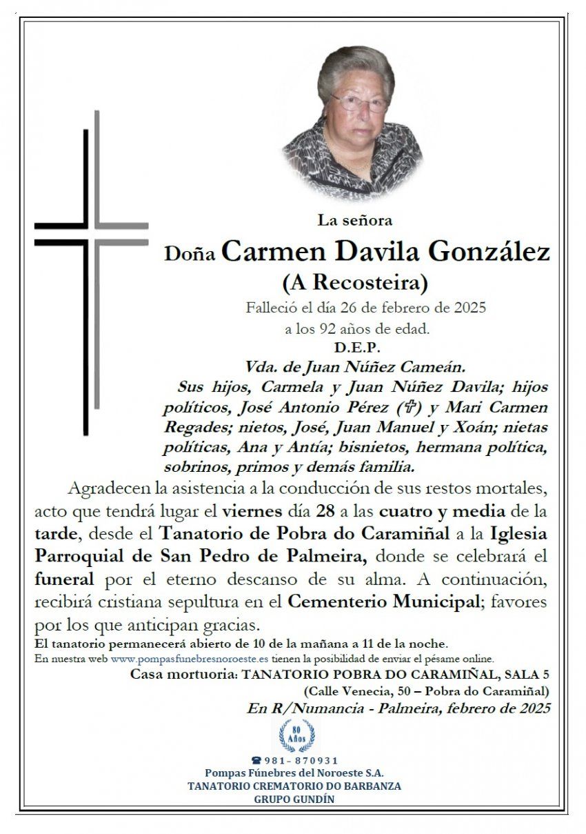 Davila Gonzalez, Carmen