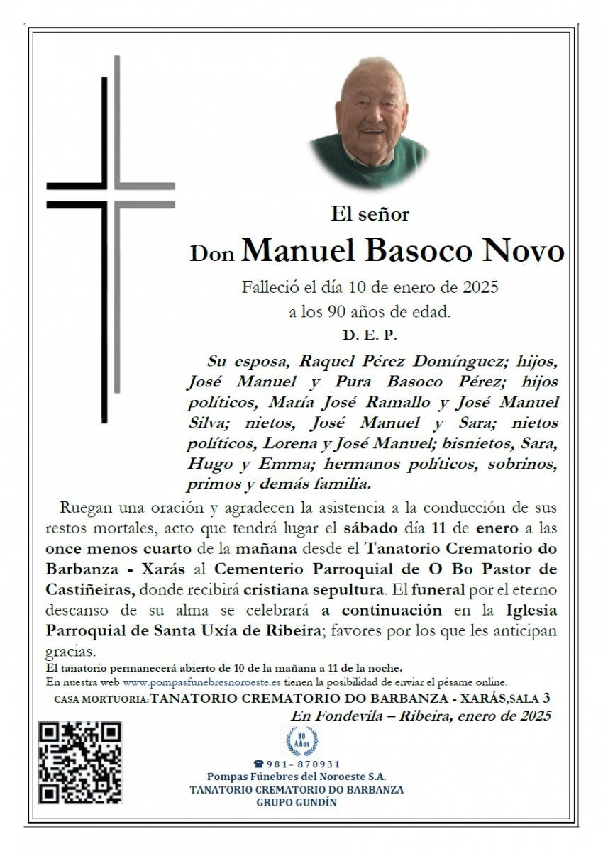 Basoco Novo, Manuel