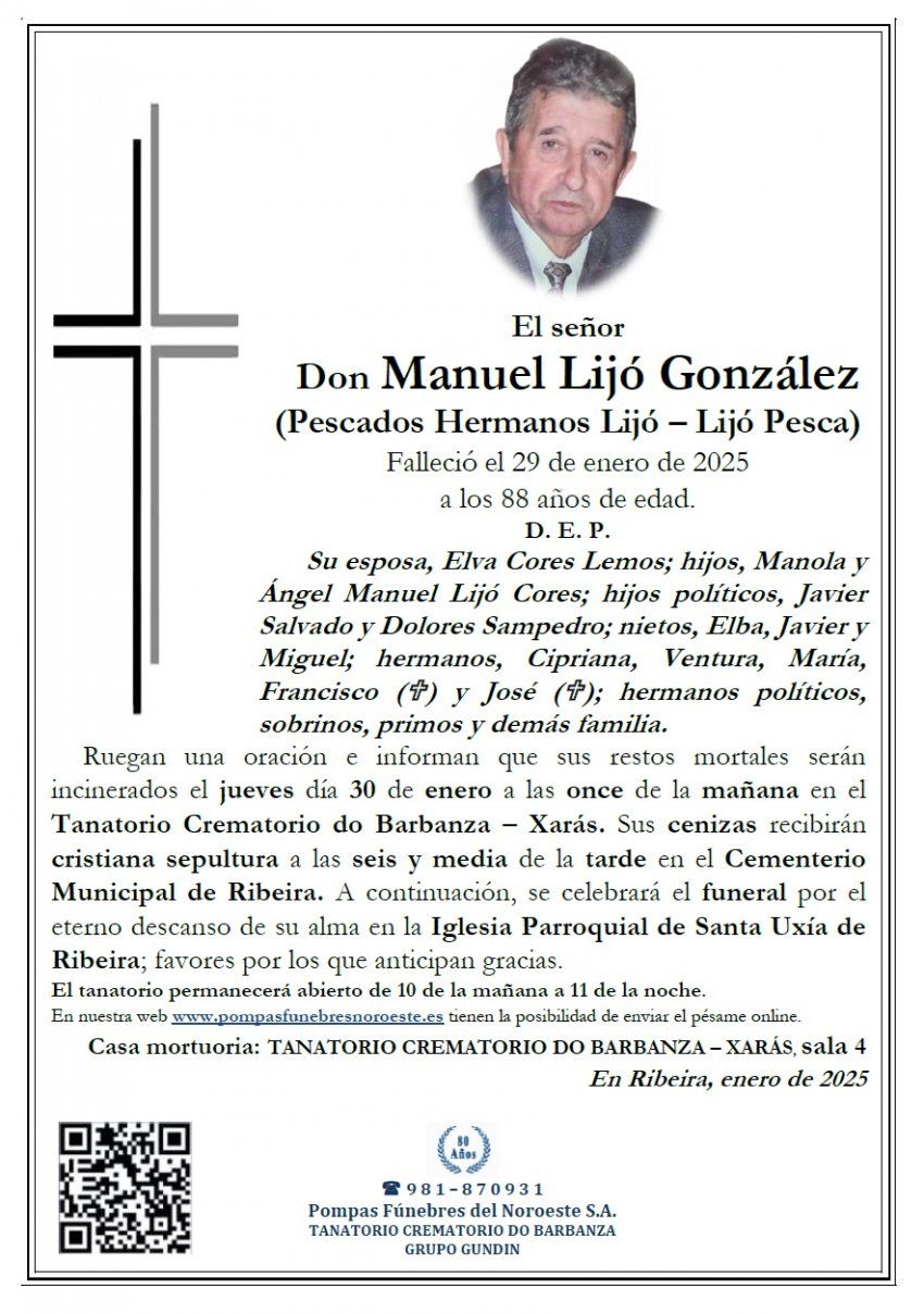 Lijo Gonzalez, Manuel