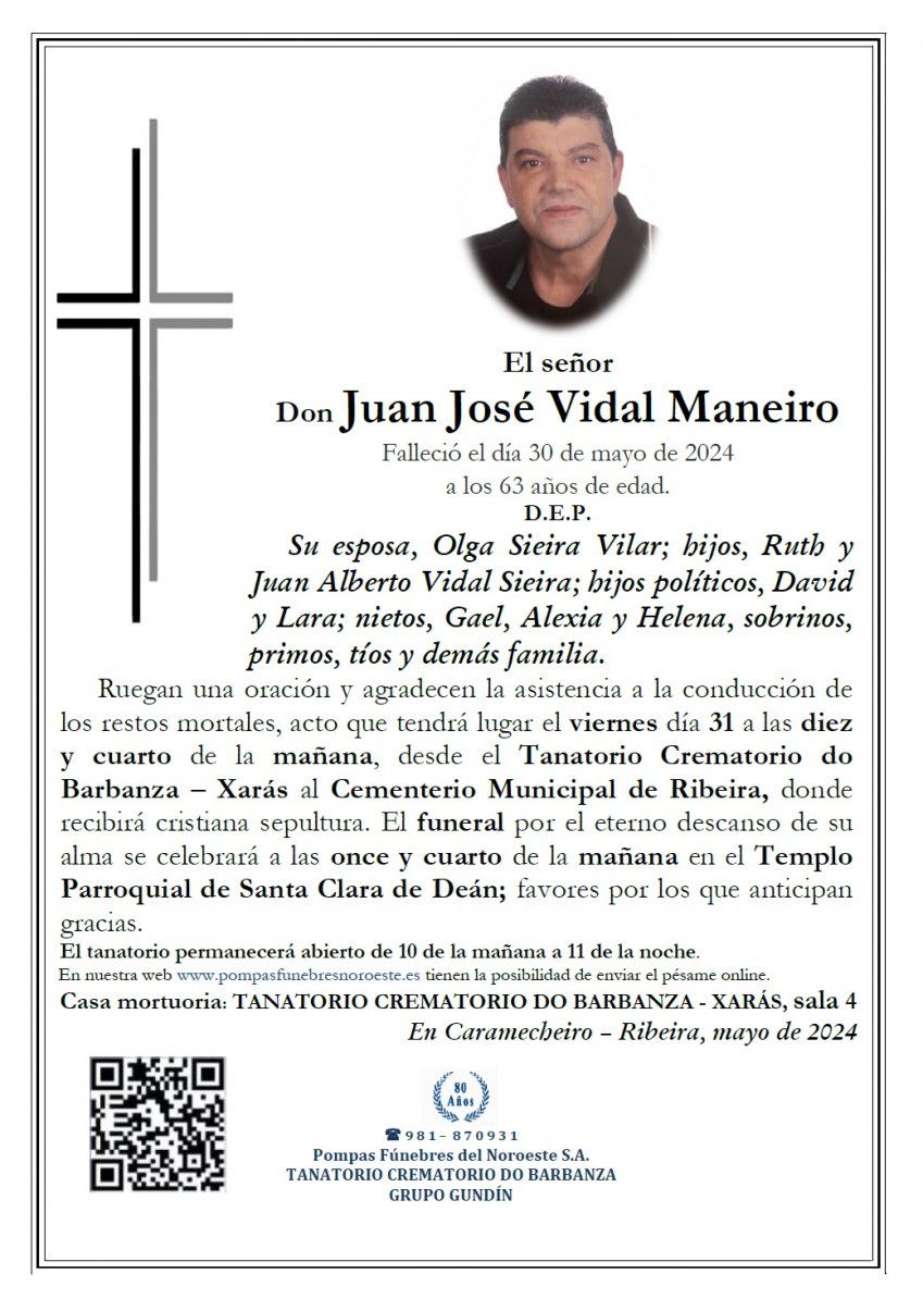 Vidal Maneiro, Juan José