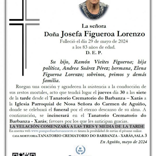Figueroa Lorenzo, Josefa