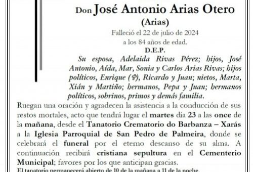 Arias Otero, José Antonio