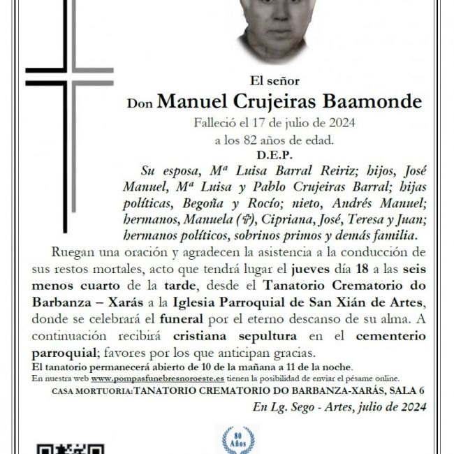 Crujeiras Baamonde, Manuel