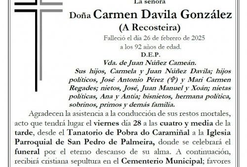 Davila Gonzalez, Carmen