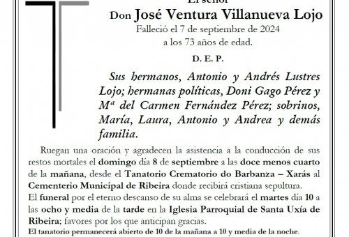 Villanueva Lojo, José Ventura